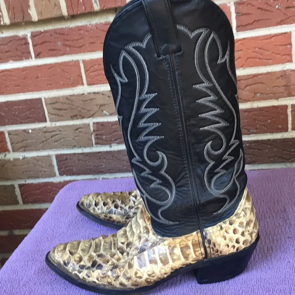 Laredo Snakeskin Boots